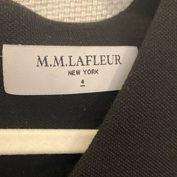 M.M. Lafleur New York little black dress classic cocktail mob wife mobwives 4 - Picture 3 of 9